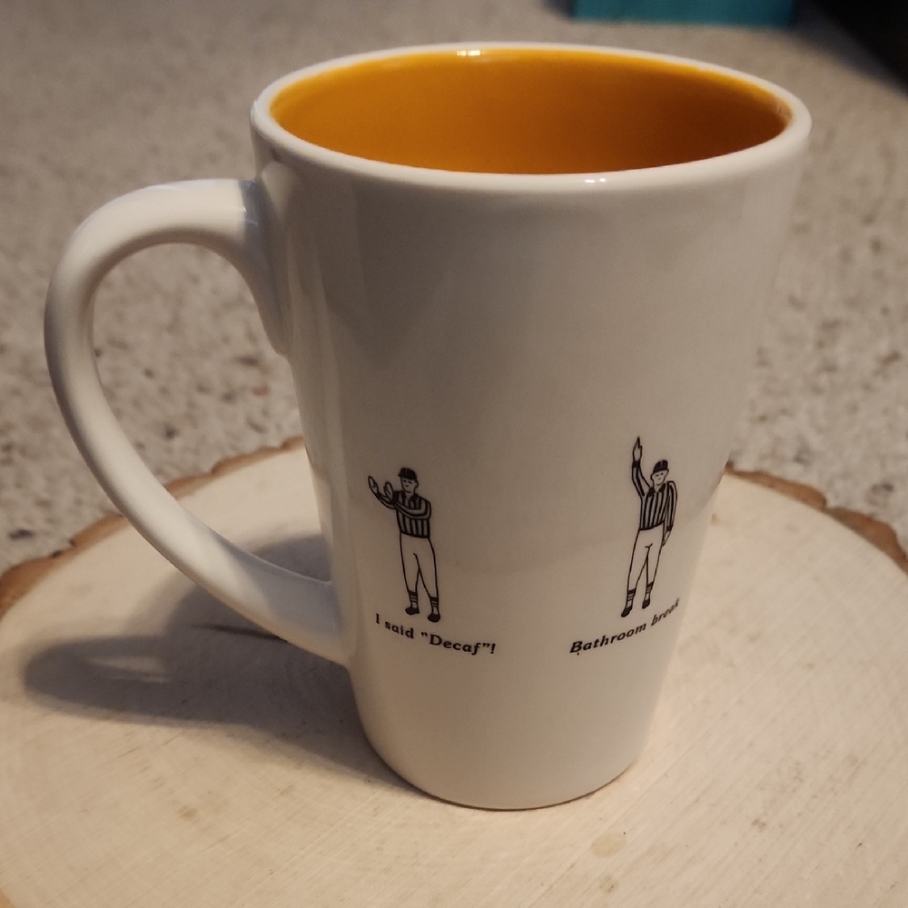 Hallmark Caffeine Referee Design Mug